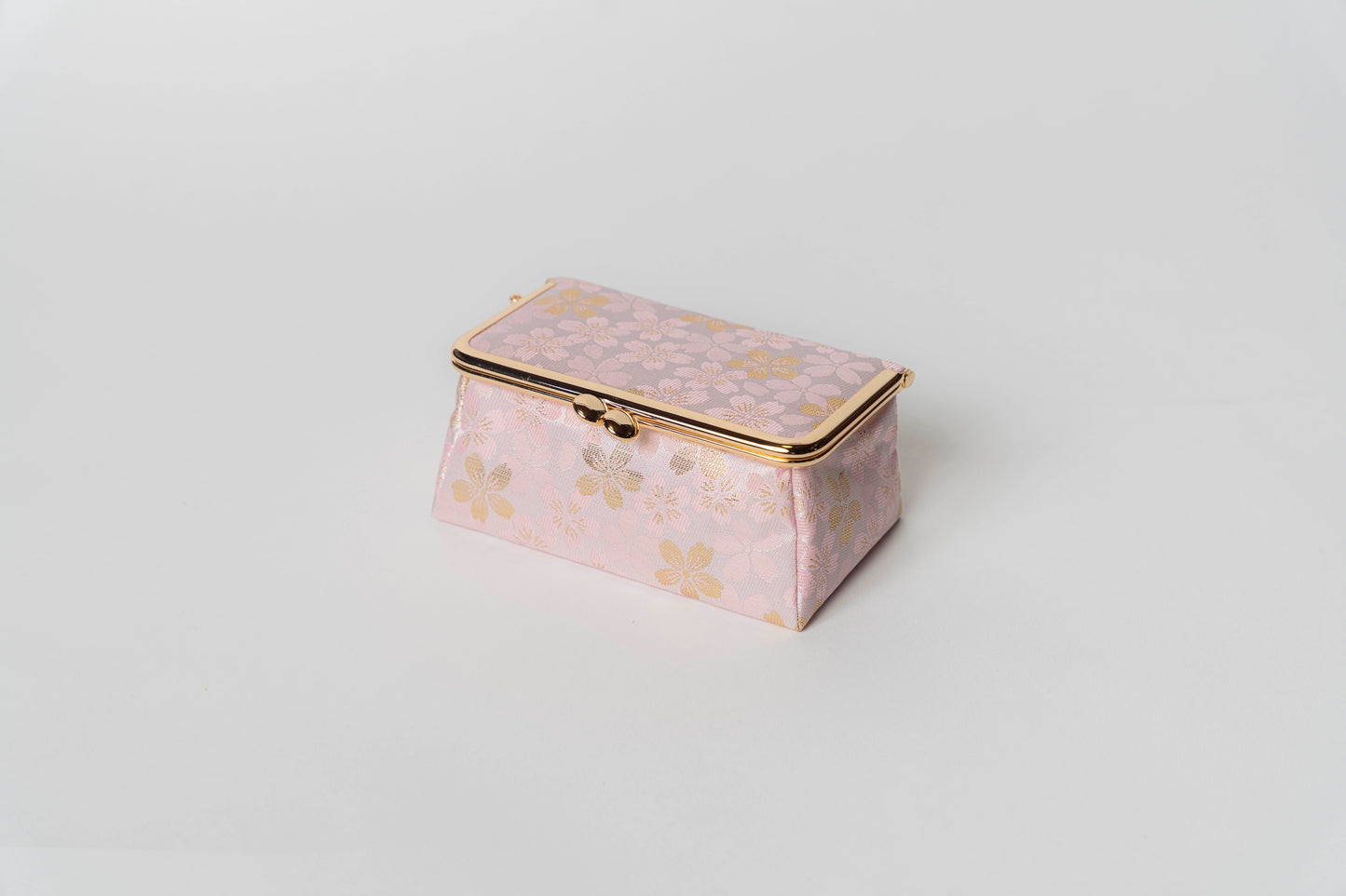 西陣織 鏡付きミニコスメBOX