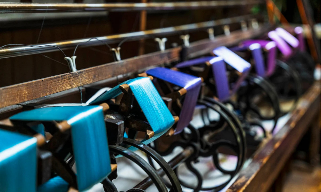 西陣織ページの取材